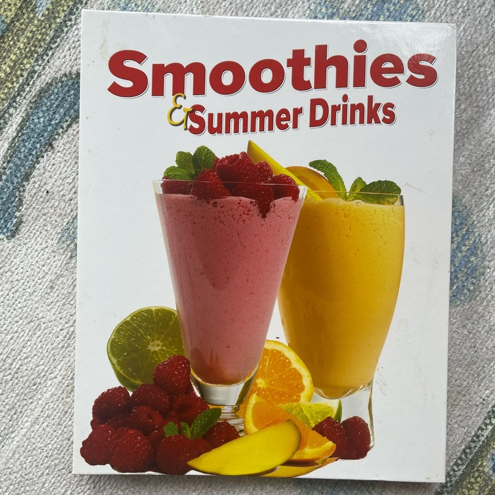 Smoothie Cookbook. Hard cover!
